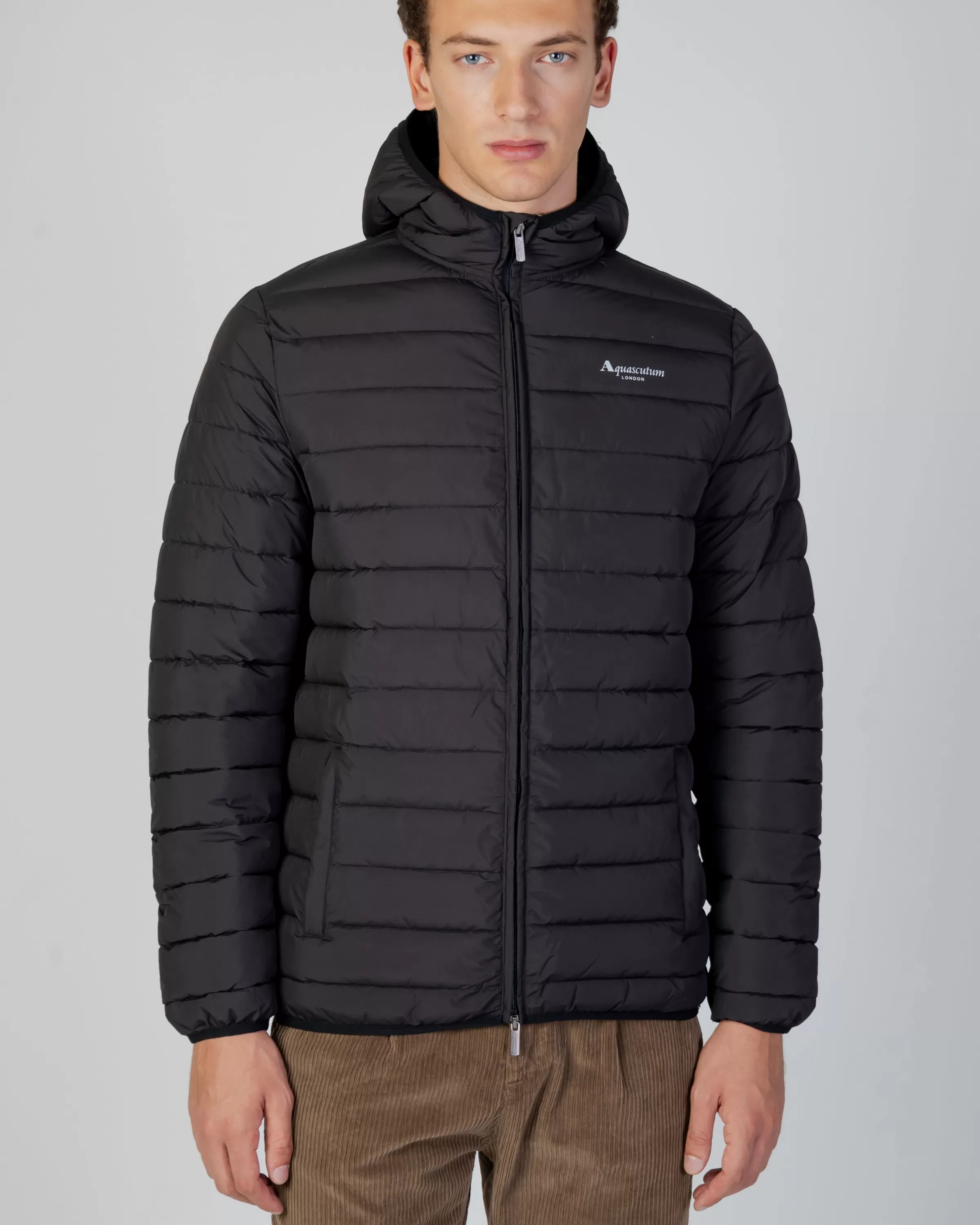 Uomo Aquascutum Active Active100Gr Hooded Jacket