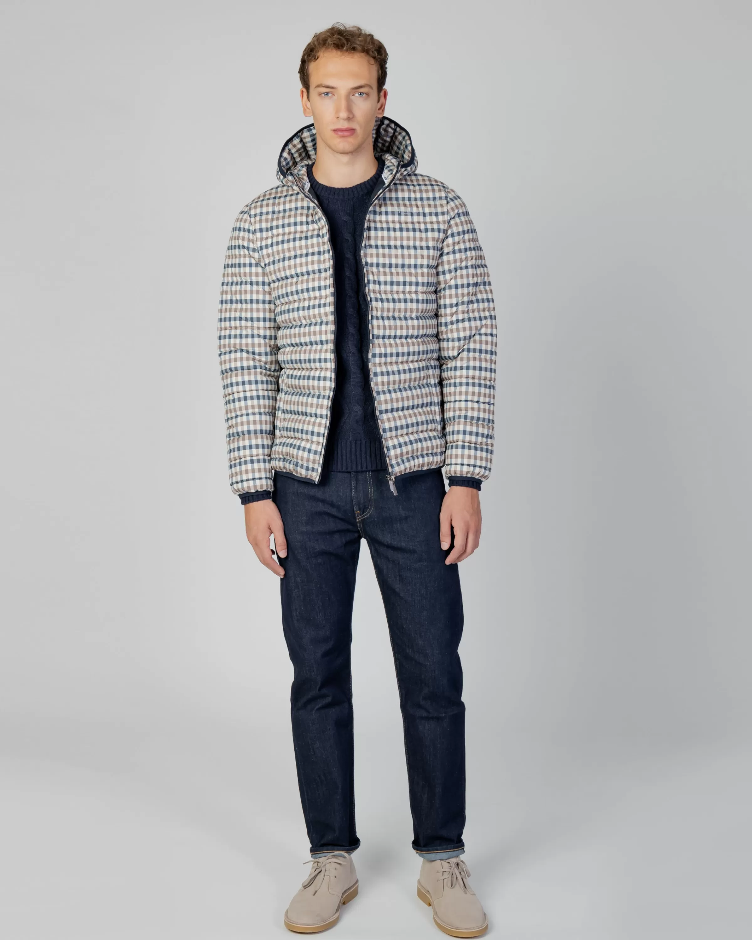 Uomo Aquascutum Active Active100Gr Hooded Jacket