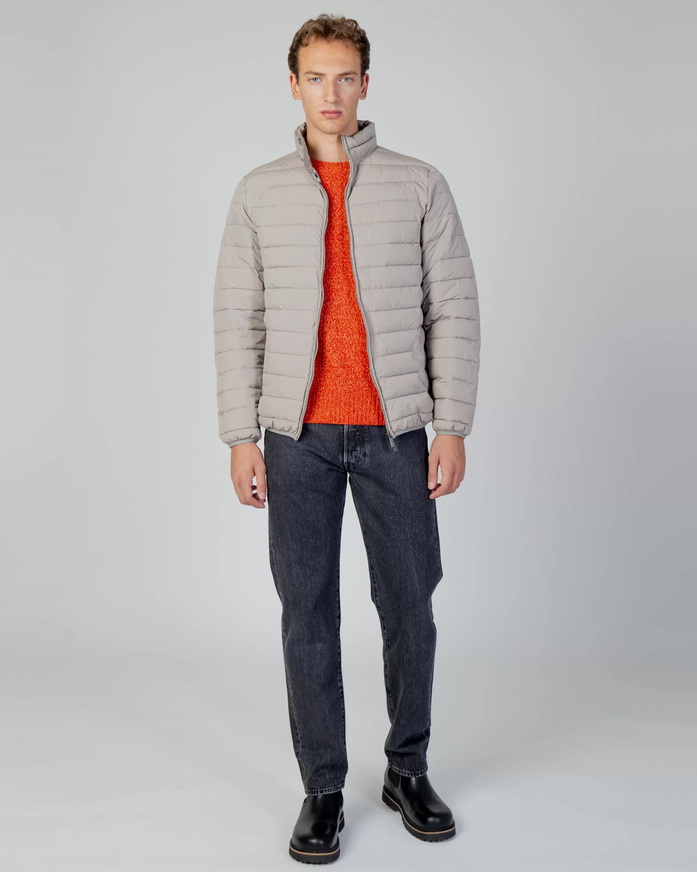 Uomo Aquascutum Active Active100Gr Mock Neck Jacket