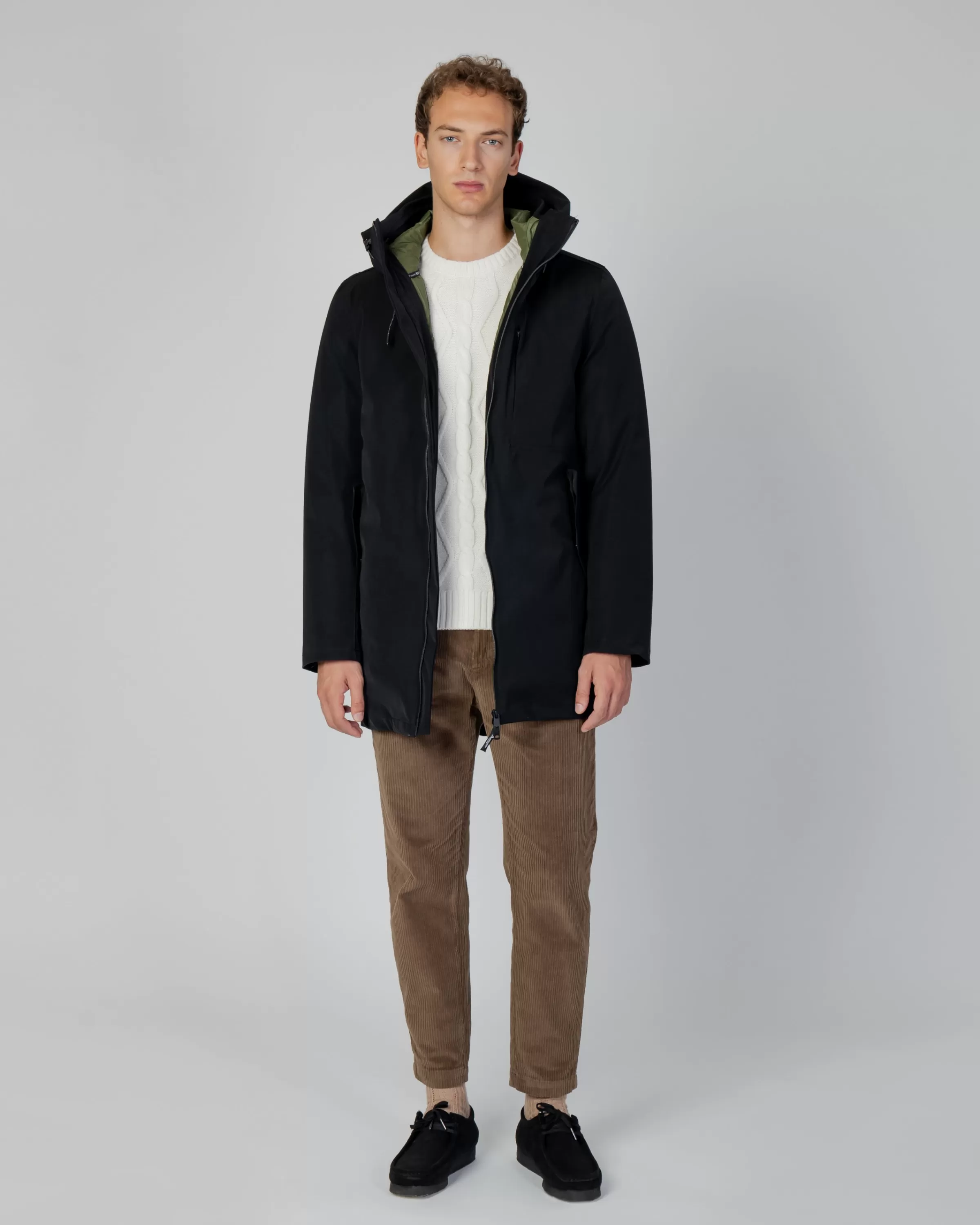 Uomo Aquascutum Active Active 3-Way Parka