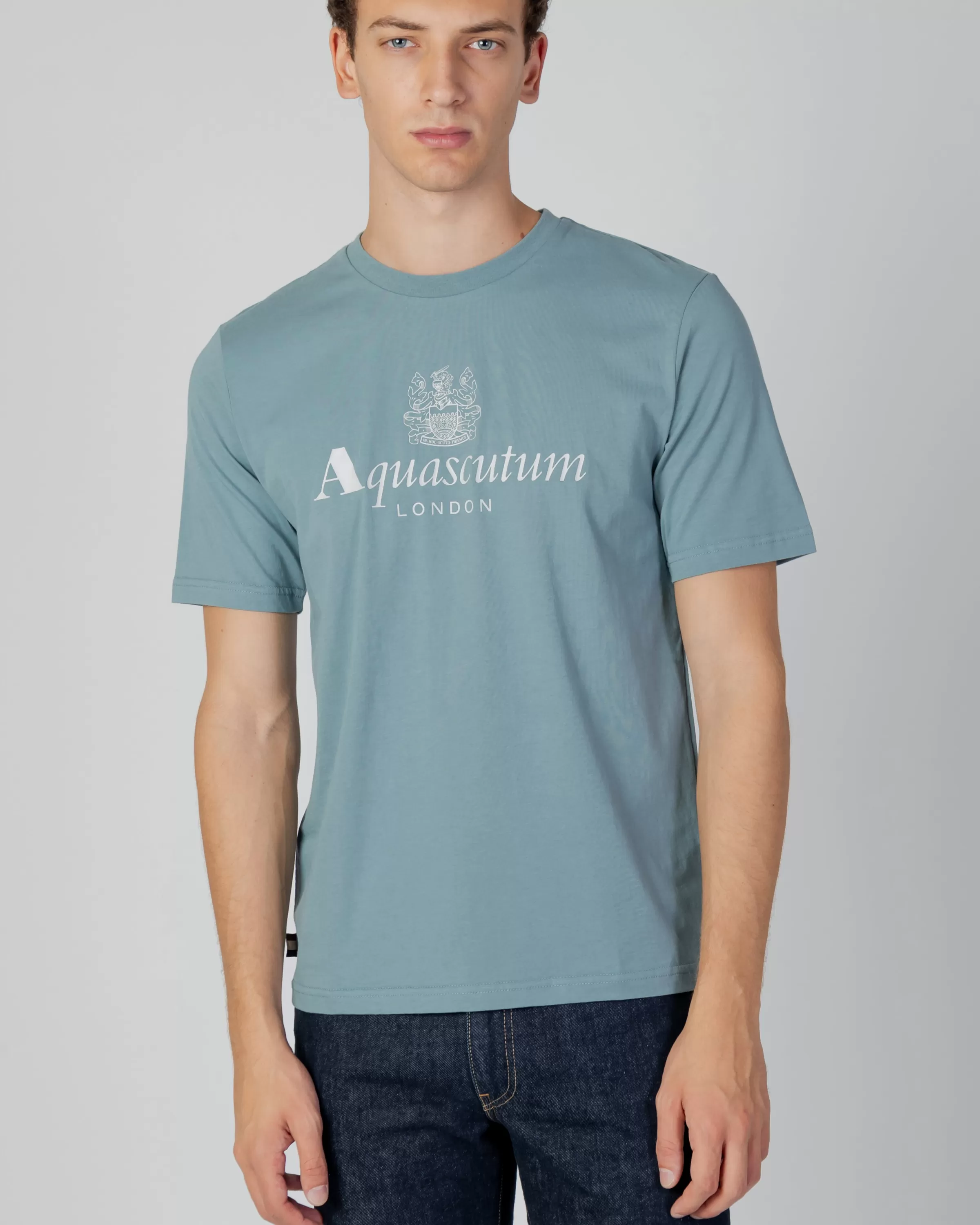 Uomo Aquascutum Active Active Big Logo