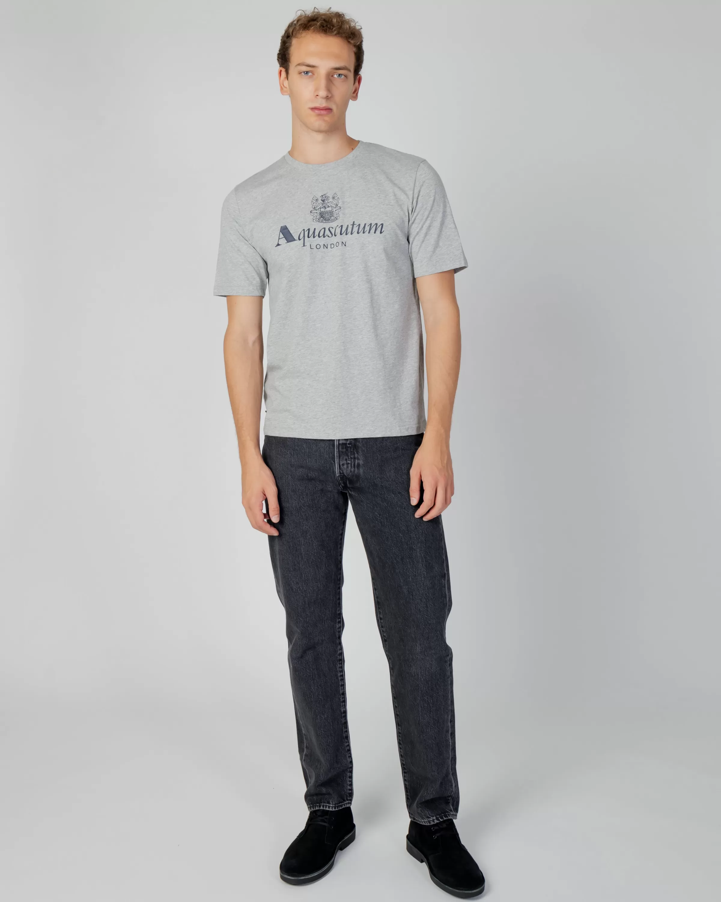 Uomo Aquascutum Active Active Big Logo