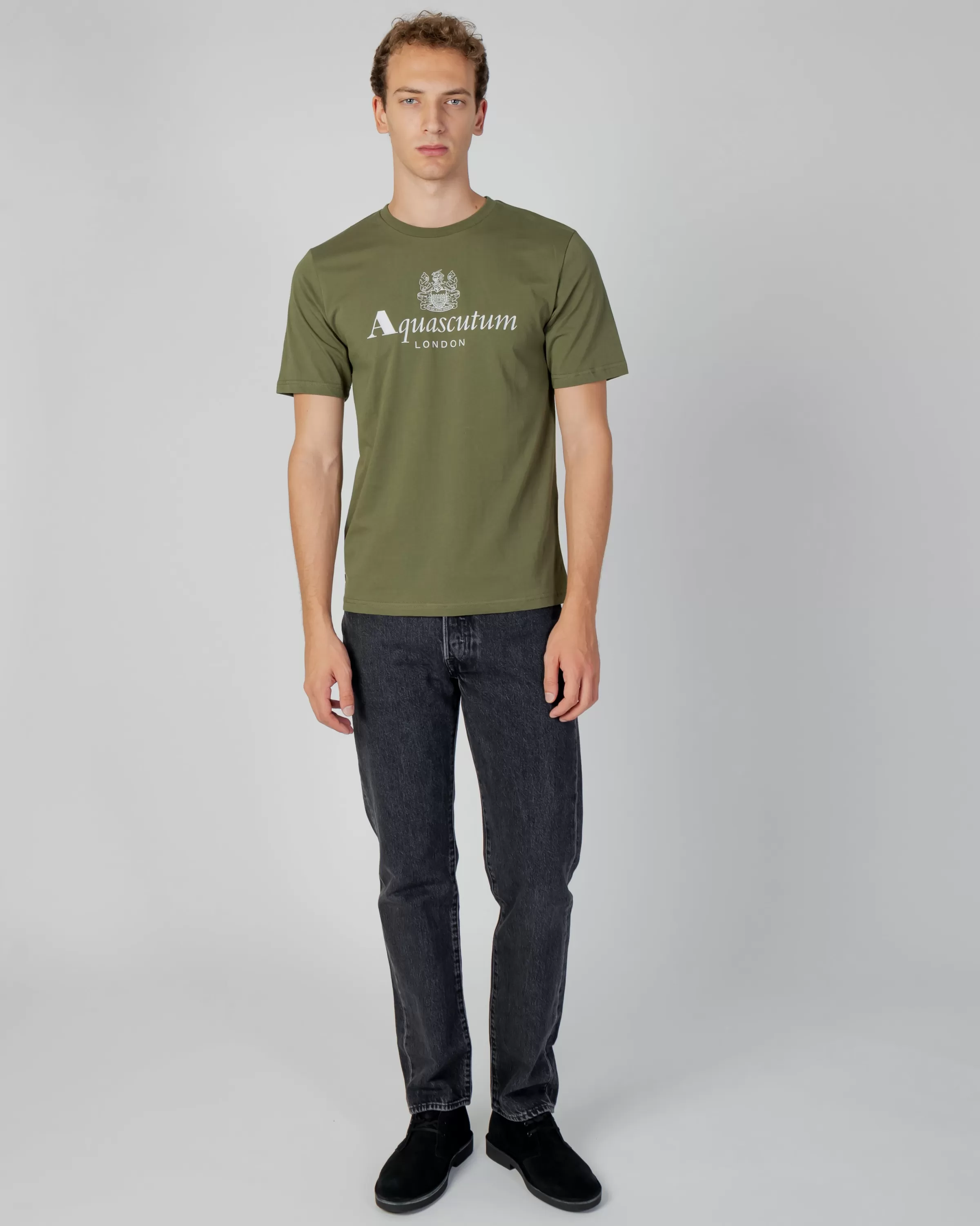 Uomo Aquascutum Active Active Big Logo