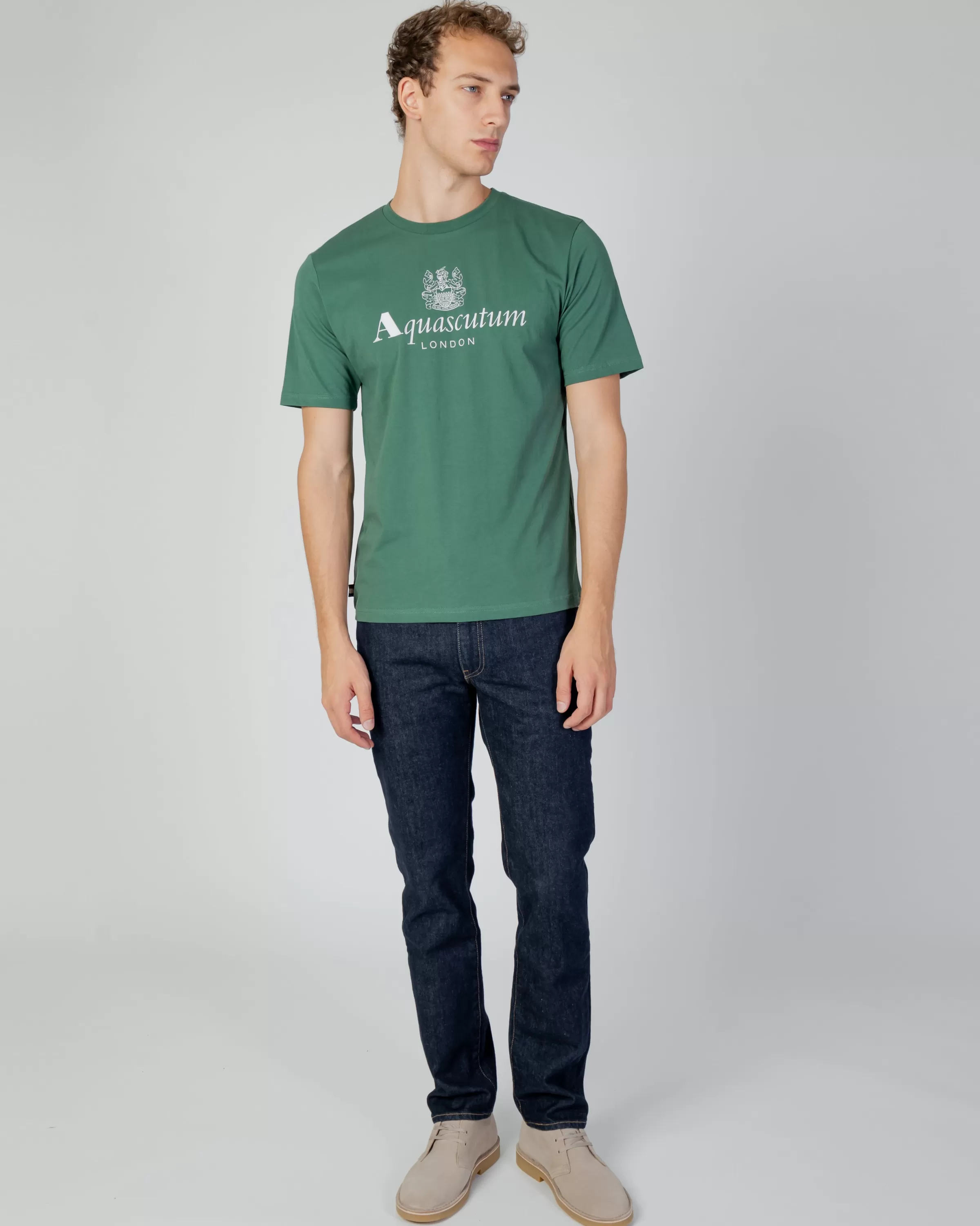 Uomo Aquascutum Active Active Big Logo