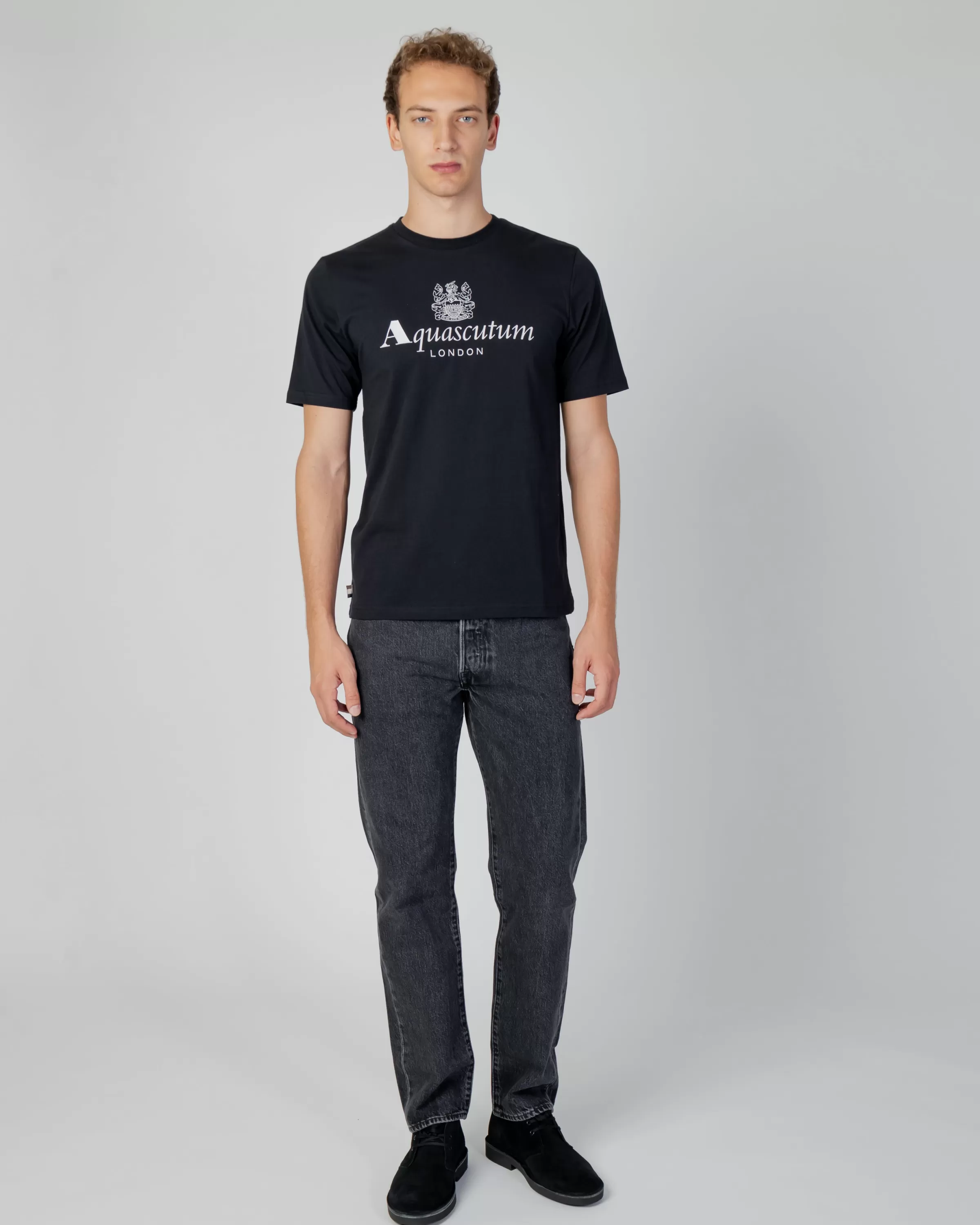 Uomo Aquascutum Active Active Big Logo