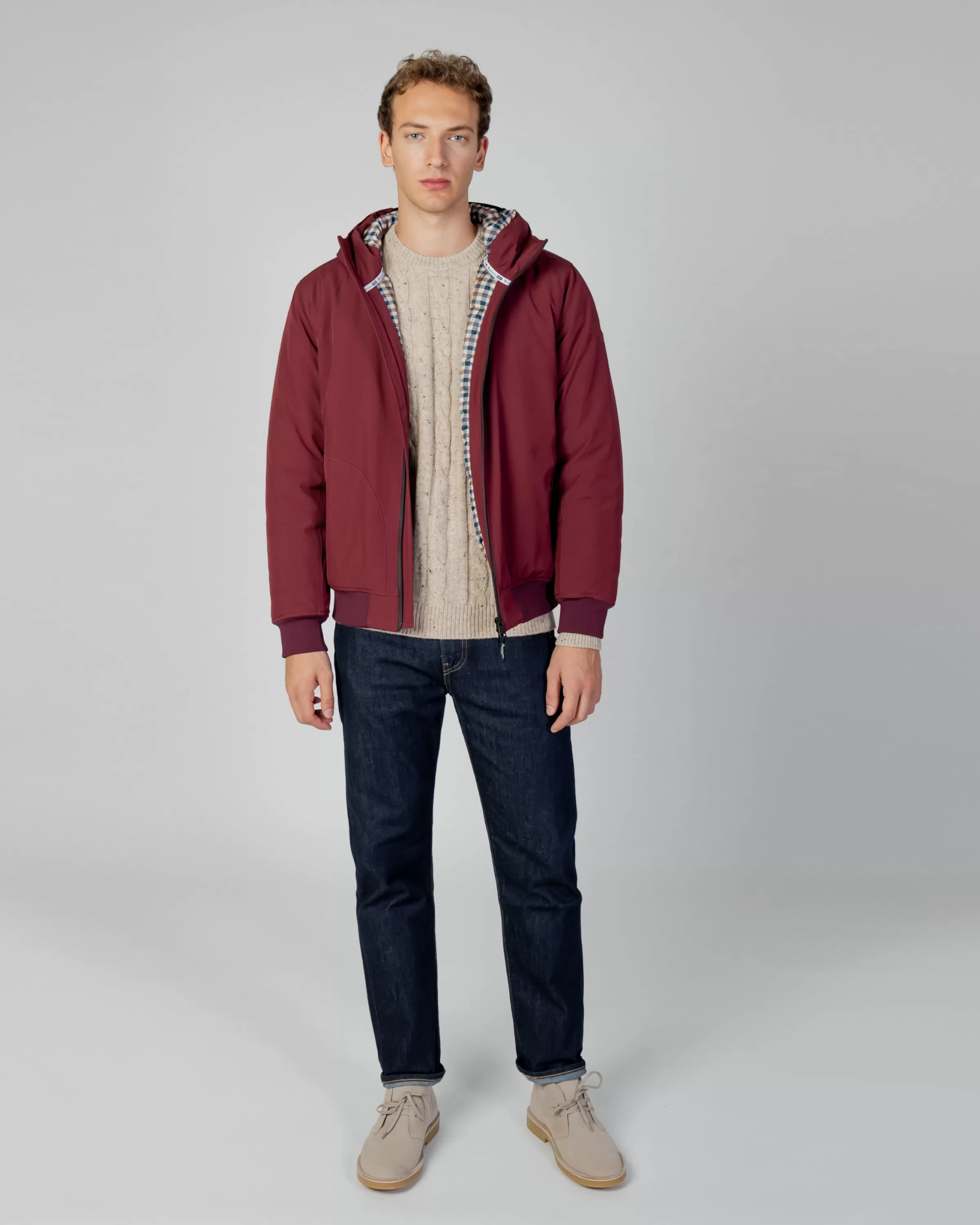 Uomo Aquascutum Active Active Hooded Jacket