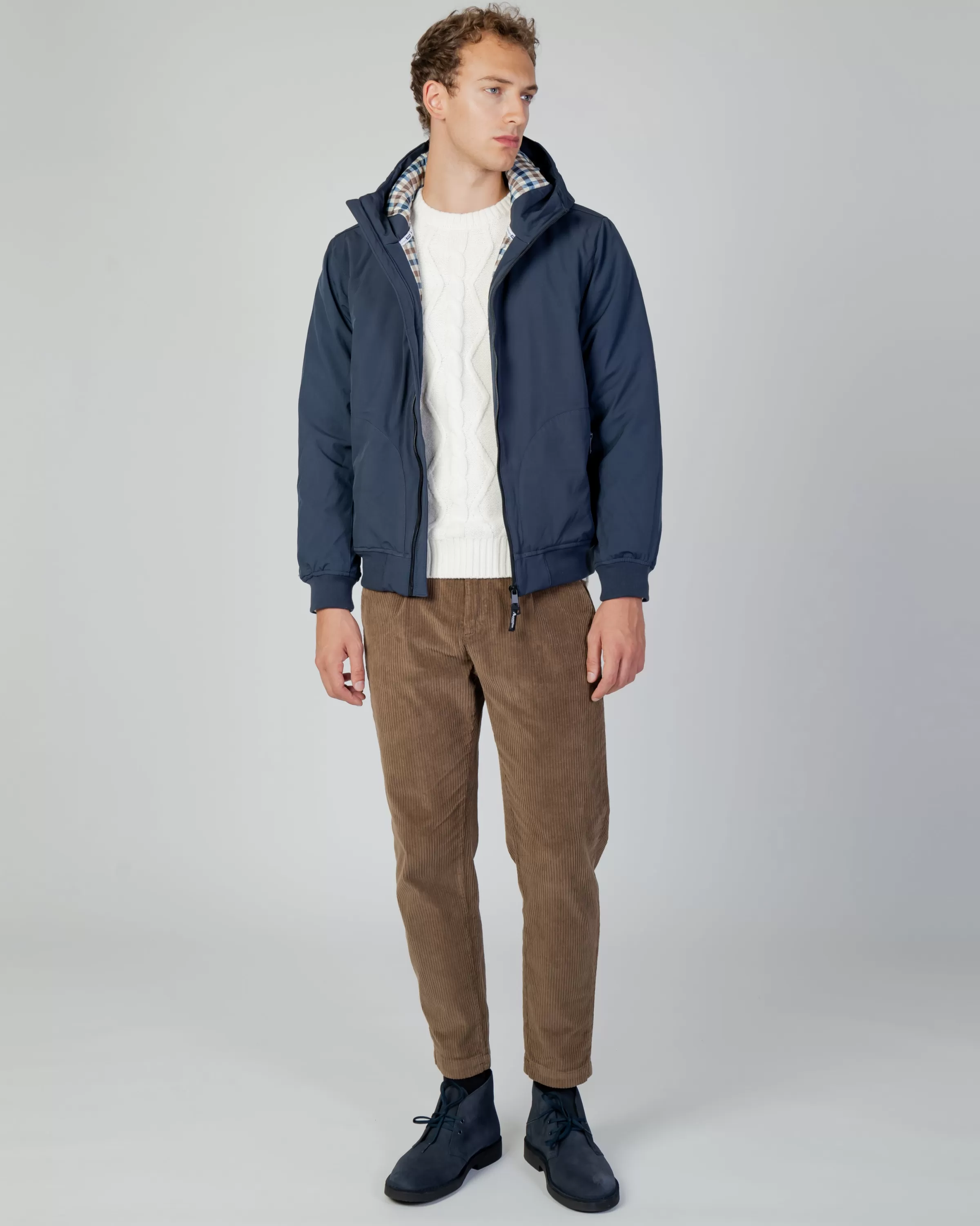 Uomo Aquascutum Active Active Hooded Jacket