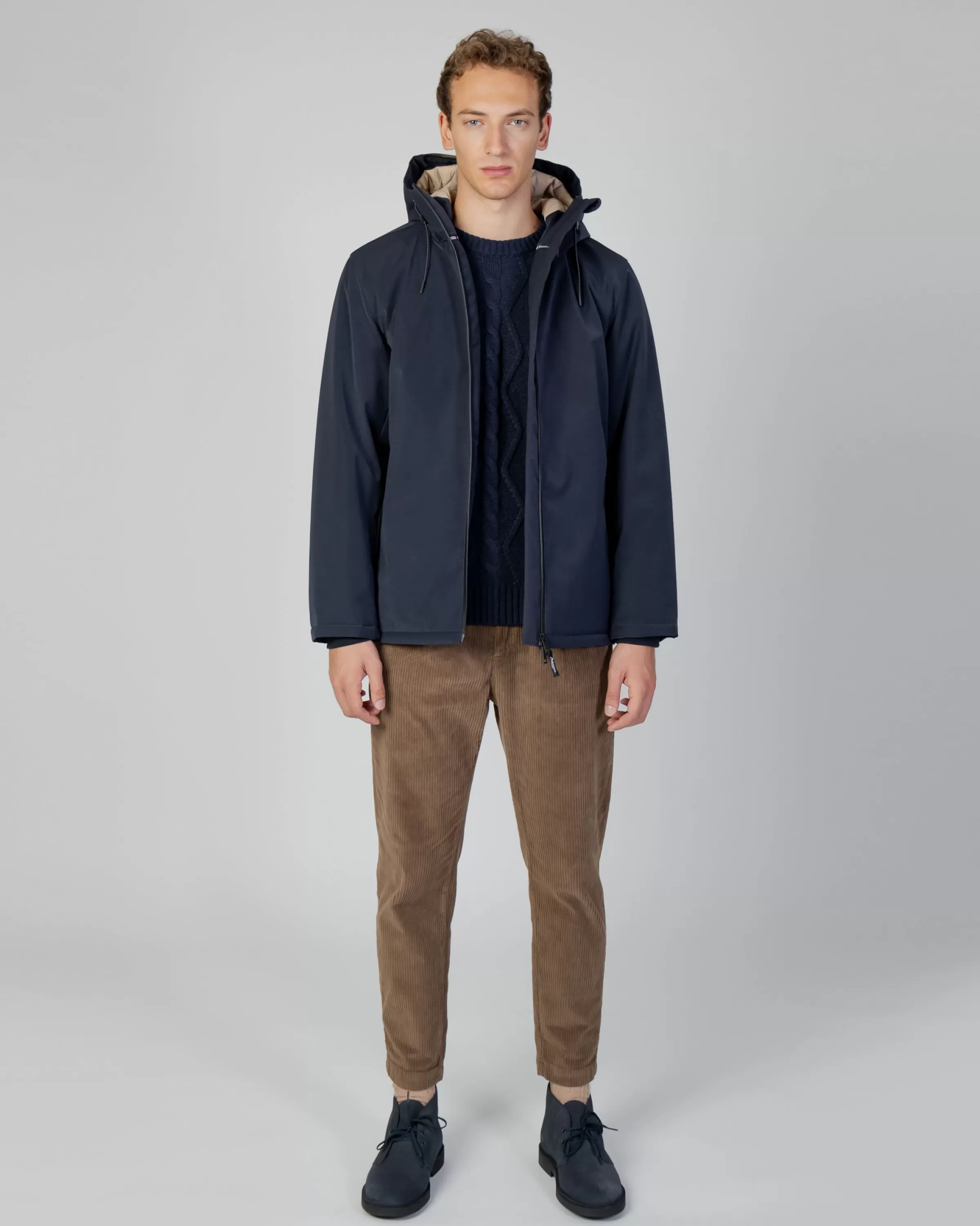 Uomo Aquascutum Active Active Hydro Mid Parka