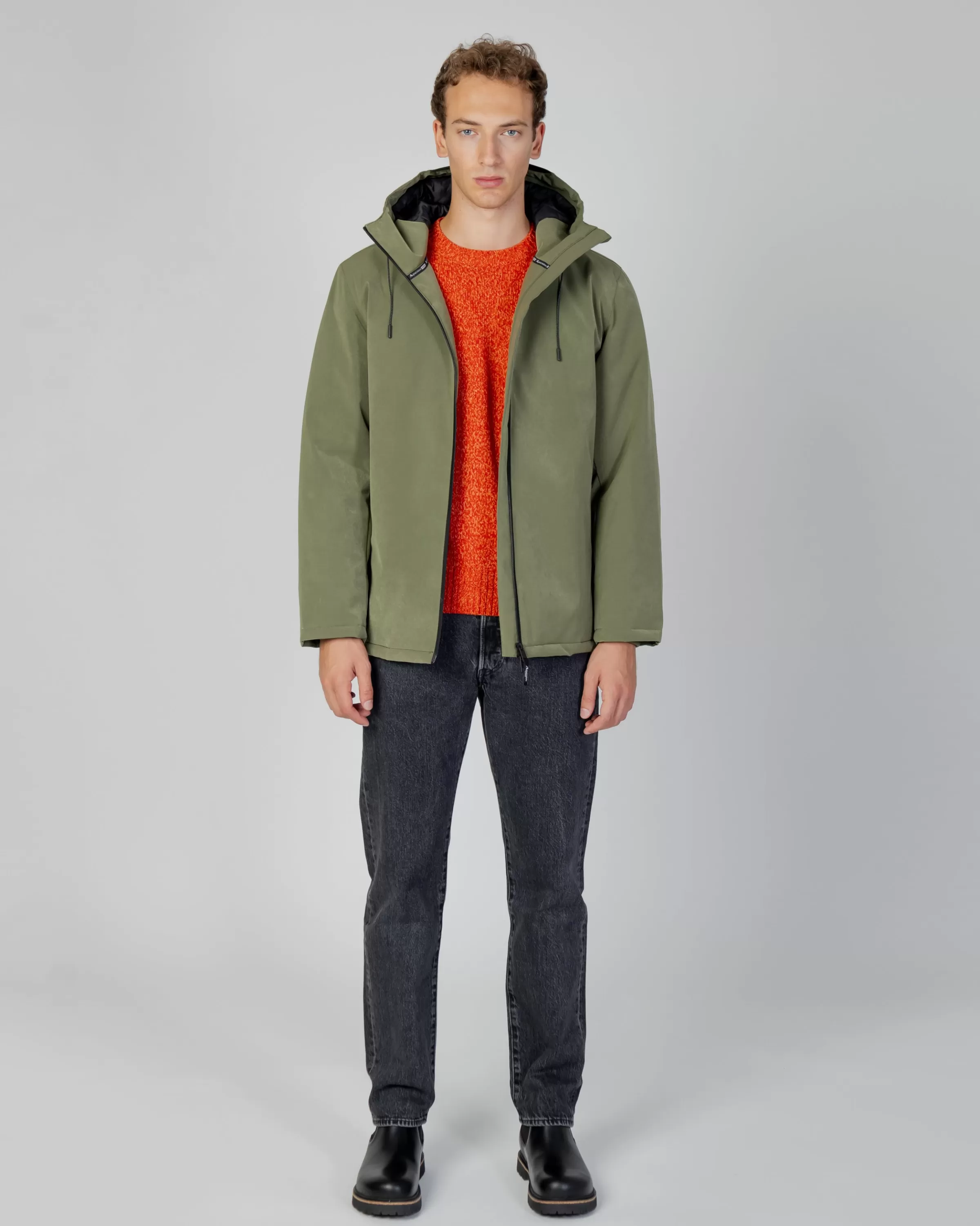 Uomo Aquascutum Active Active Hydro Mid Parka