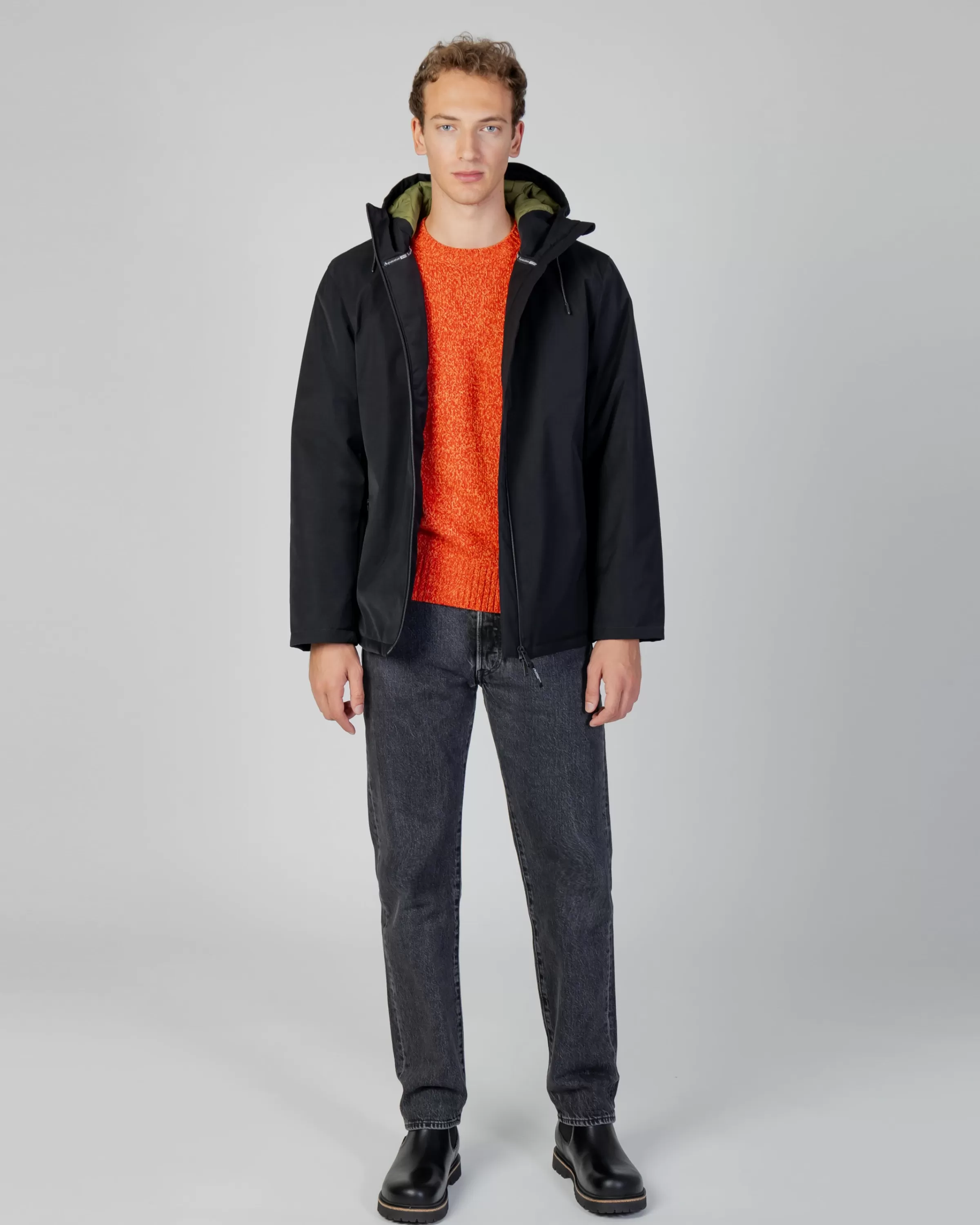 Uomo Aquascutum Active Active Hydro Mid Parka