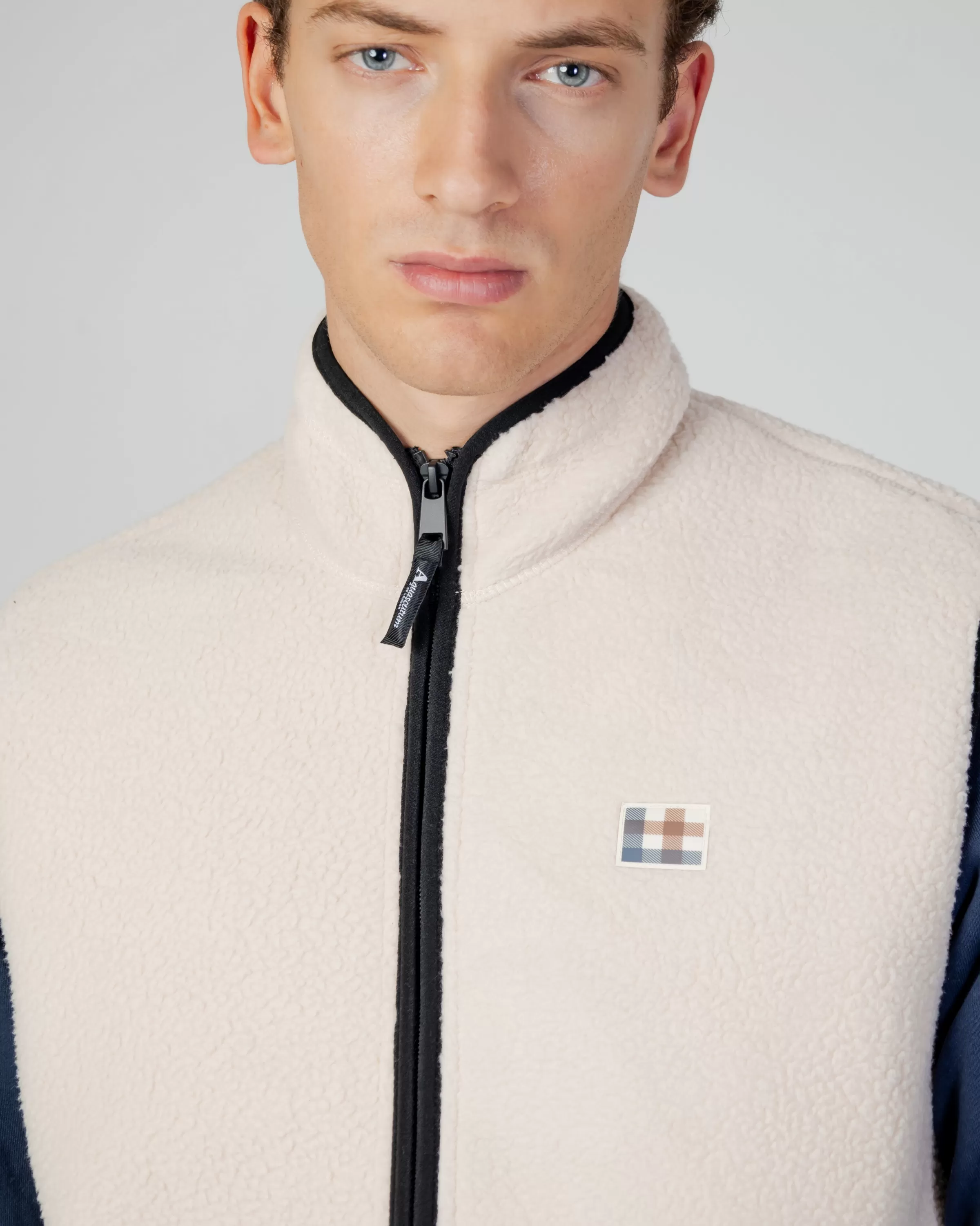 Uomo Aquascutum Active Active One Color Sherpa Vest