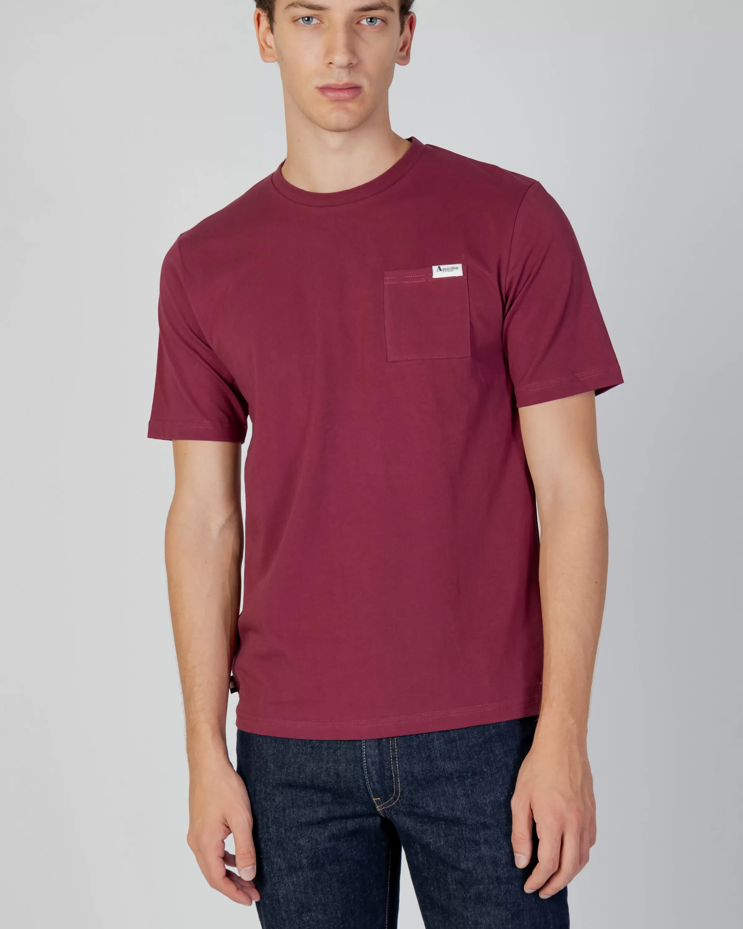 Uomo Aquascutum Active Active Small Logo Pocket T-Shirt