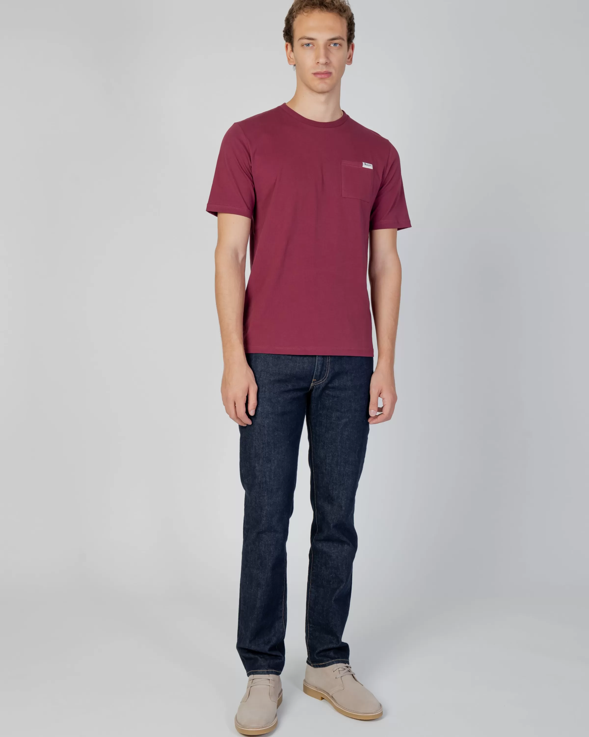 Uomo Aquascutum Active Active Small Logo Pocket T-Shirt