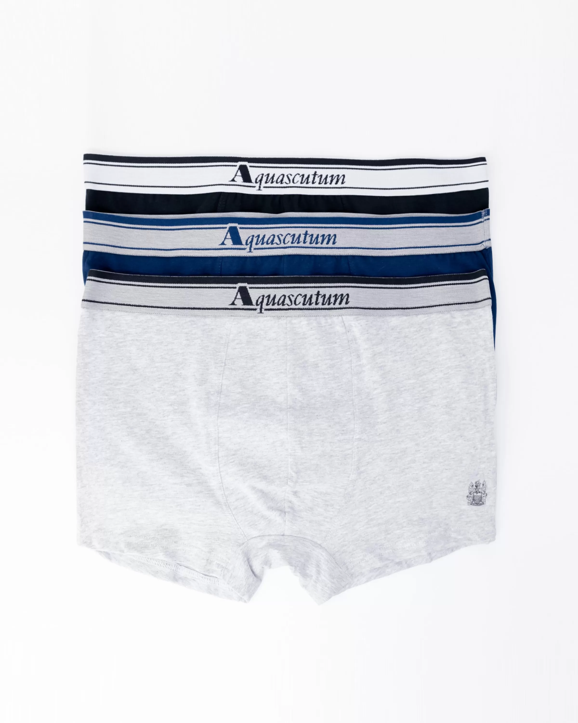 Uomo Aquascutum Active Active Underwear Boxer Triple Pack