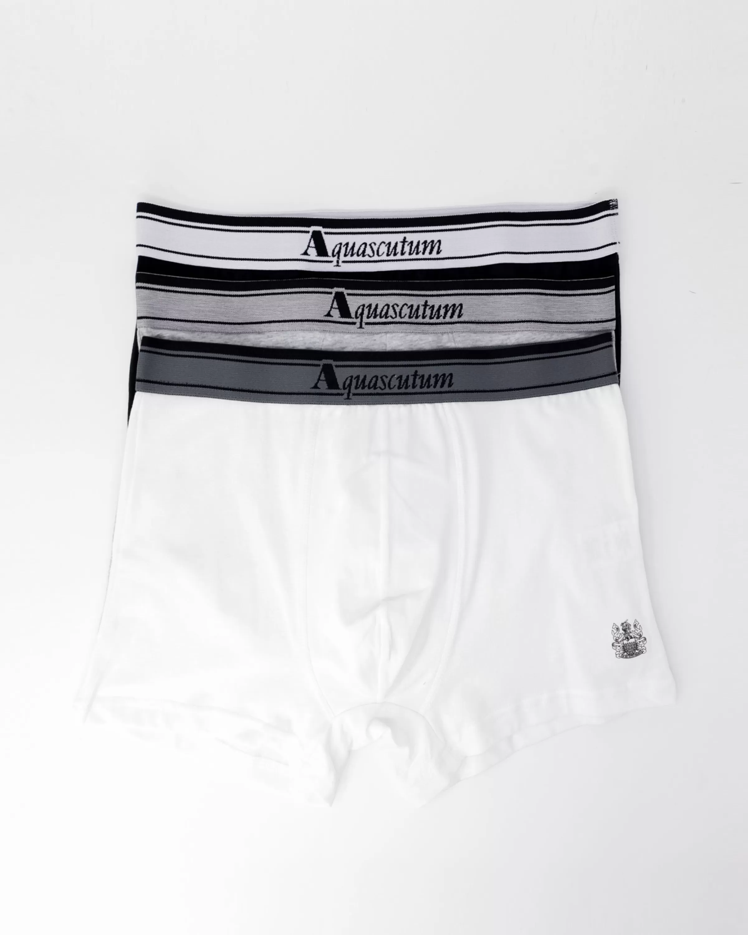 Uomo Aquascutum Active Active Underwear Boxer Triple Pack