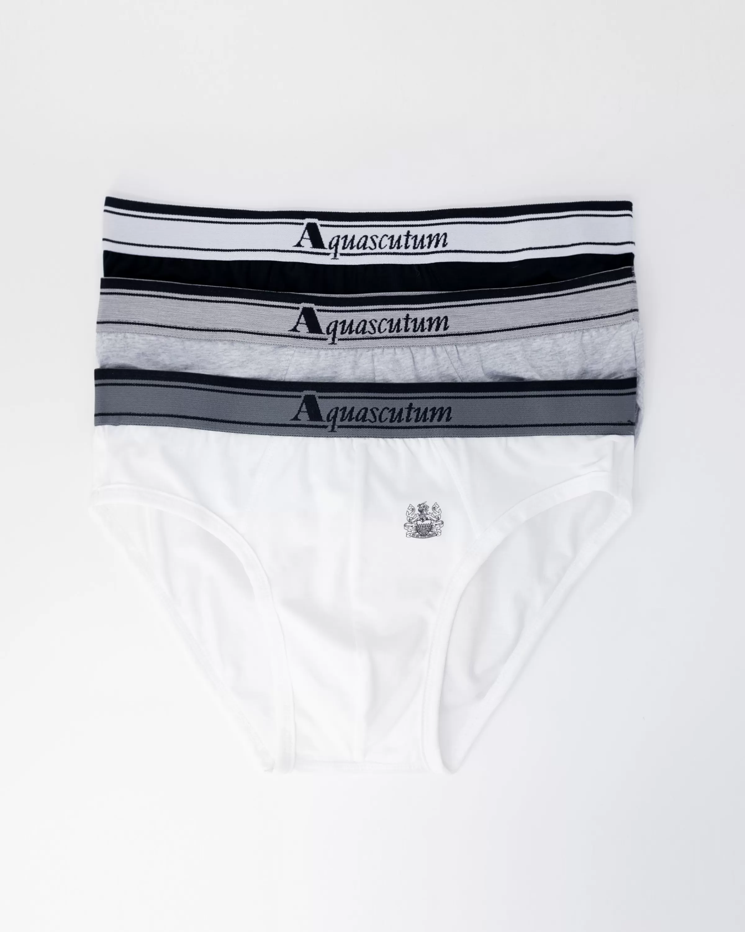 Uomo Aquascutum Active Active Underwear Brief Triple Pack